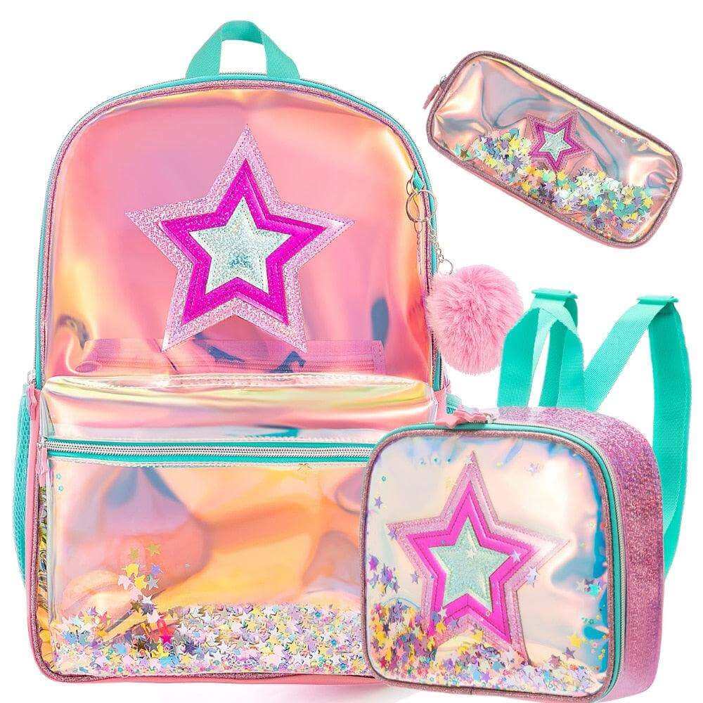 4 in 1 Barbie School Backpack - FluffyBoom