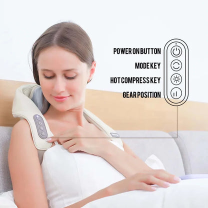 Neck & Shoulder Massager w/Heat