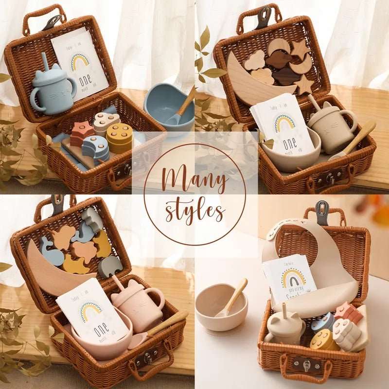 Personalized Baby Feeding Set - FluffyBoom