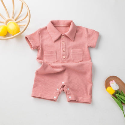 Baby Boy Summer Romper - FluffyBoom