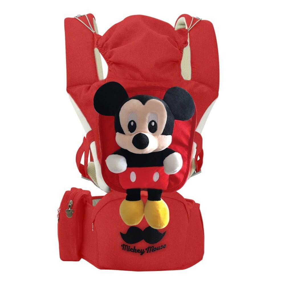 Baby Carrier Waist Stool Mickey Mouse, 2-24 Months - FluffyBoom