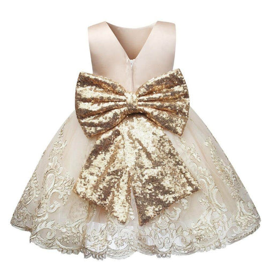 Baby Girl Birthday Dress - FluffyBoom