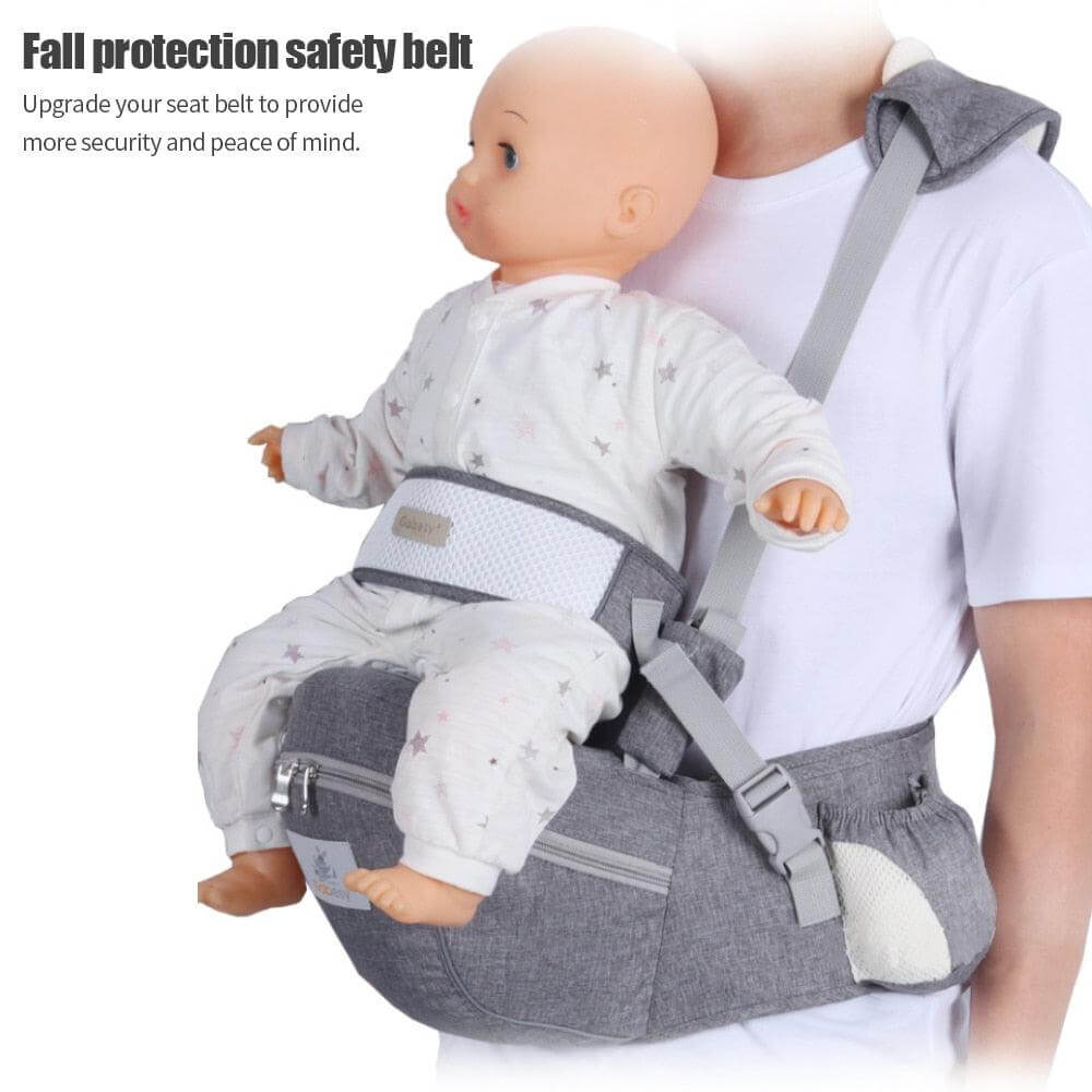 Ergonomic Baby Hip Seat Carrier - FluffyBoom