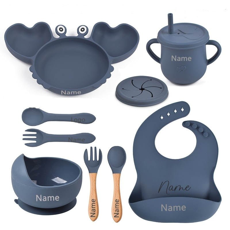 Personalized Baby Feeding Set - FluffyBoom