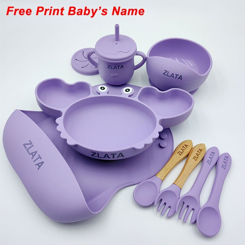 Personalized Baby Feeding Set - FluffyBoom