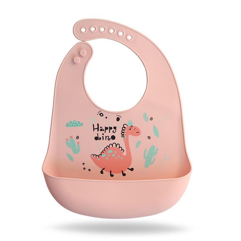 Silicone Baby Bibs Waterproof - FluffyBoom