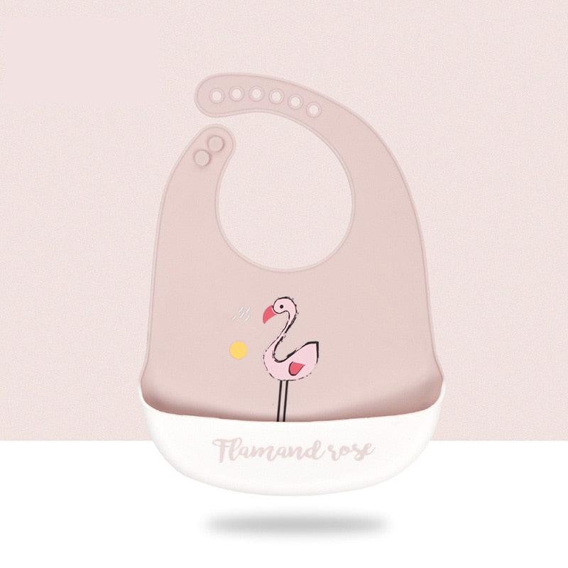 Silicone Baby Bibs Waterproof - FluffyBoom