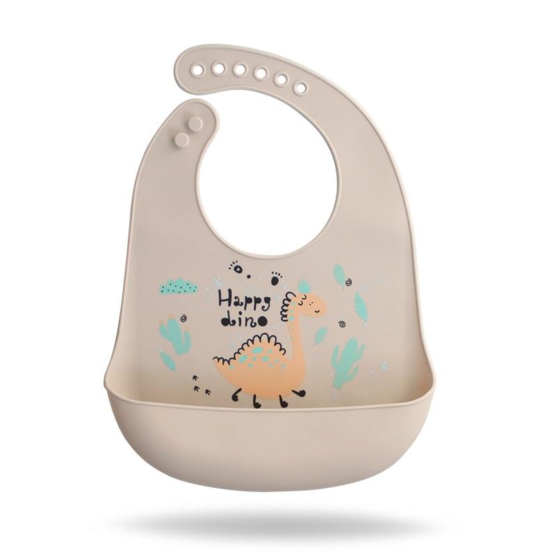 Silicone Baby Bibs Waterproof - FluffyBoom