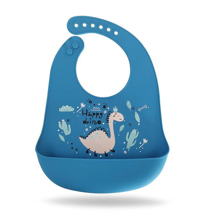 Silicone Baby Bibs Waterproof - FluffyBoom