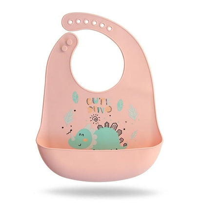 Silicone Baby Bibs Waterproof - FluffyBoom